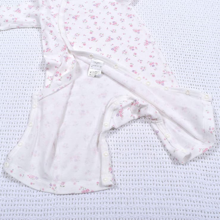 【 日本製 】 コットン 40/- フライス カバーオール (60~80cm) | fillot de bébé réduction | 詳細画像13 