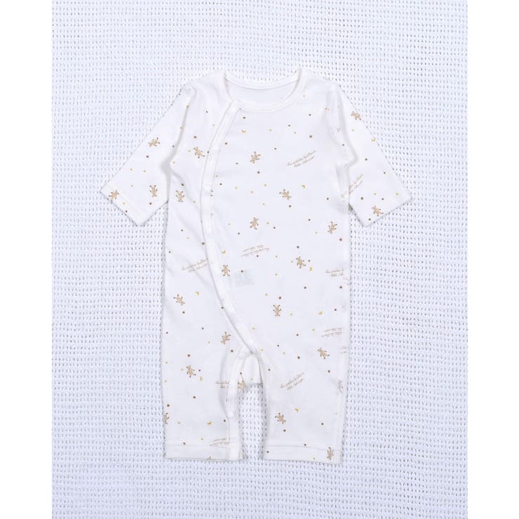 【 日本製 】 コットン 40/- フライス カバーオール (60~80cm) | fillot de bébé réduction | 詳細画像18 