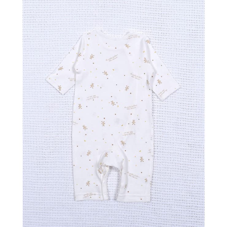 【 日本製 】 コットン 40/- フライス カバーオール (60~80cm) | fillot de bébé réduction | 詳細画像19 