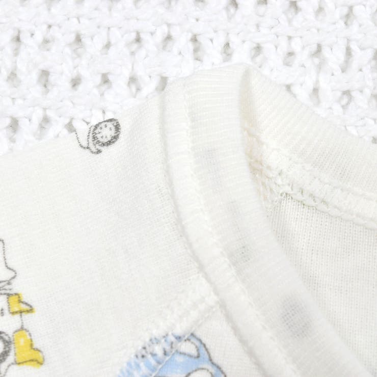 【 日本製 】コットンフライス短肌着(50~60cm) | fillot de bébé réduction | 詳細画像18 