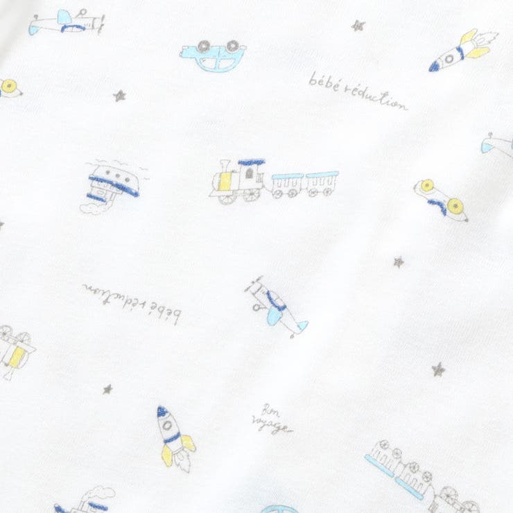 【日本製】【お揃い】フライスカバーオール(70~80cm) | fillot de bébé réduction | 詳細画像16 