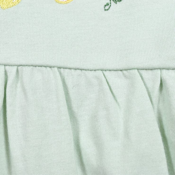レモン刺繍フリルワンピース (80~130cm)[品番：BEBK0006559]｜Noeil 