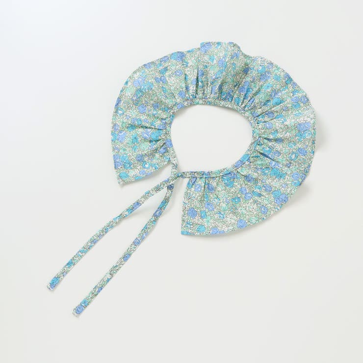 【お揃い】花柄付け襟＋花柄切り替えスムース長袖ワンピース(80~130cm) | Noeil aime BeBe | 詳細画像20 