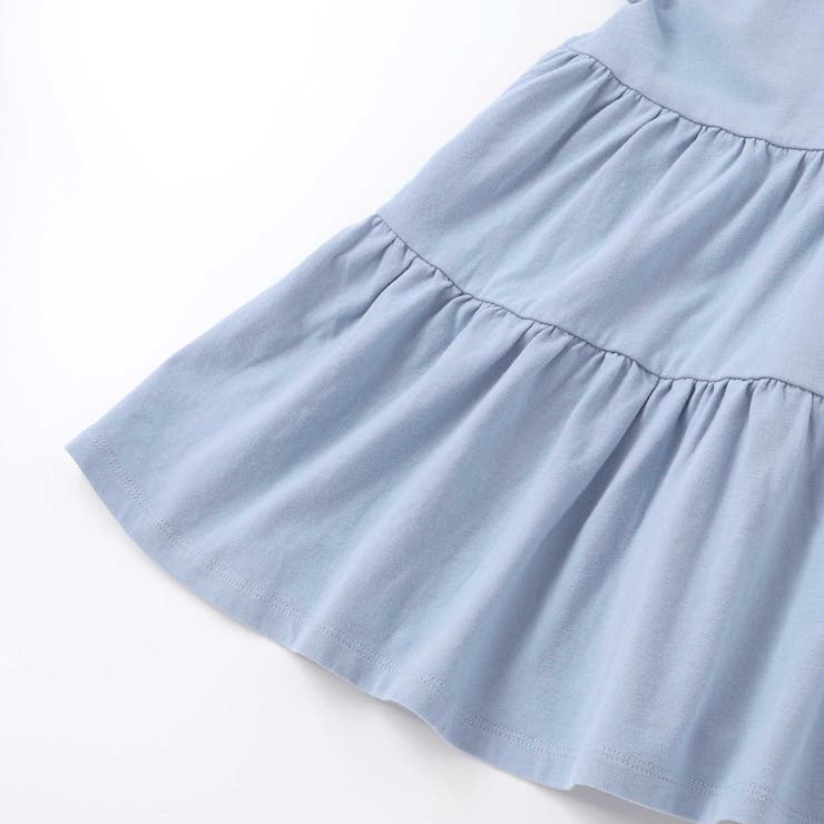 ラメチュールキャミｘ天竺ワンピースセット(80~130cm) | Noeil aime BeBe | 詳細画像18 