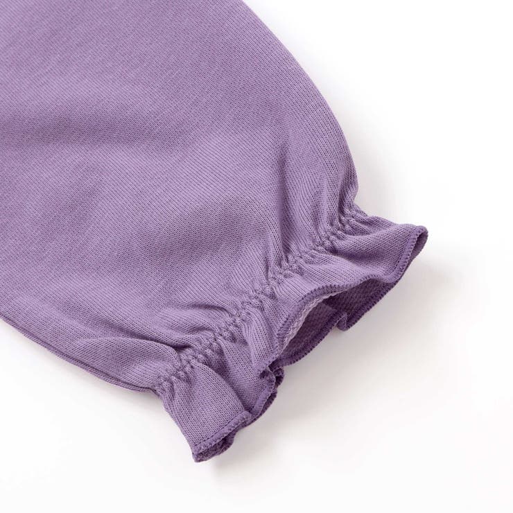 レースフリル襟インレイワンピース(80~130cm) | Noeil aime BeBe | 詳細画像10 