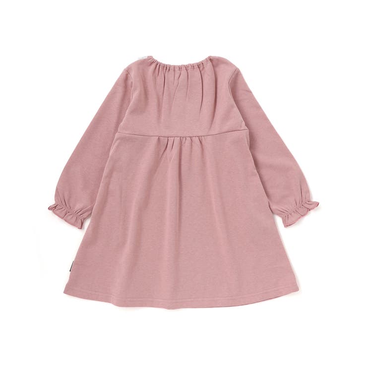 レースフリル襟インレイワンピース(80~130cm) | Noeil aime BeBe | 詳細画像14 