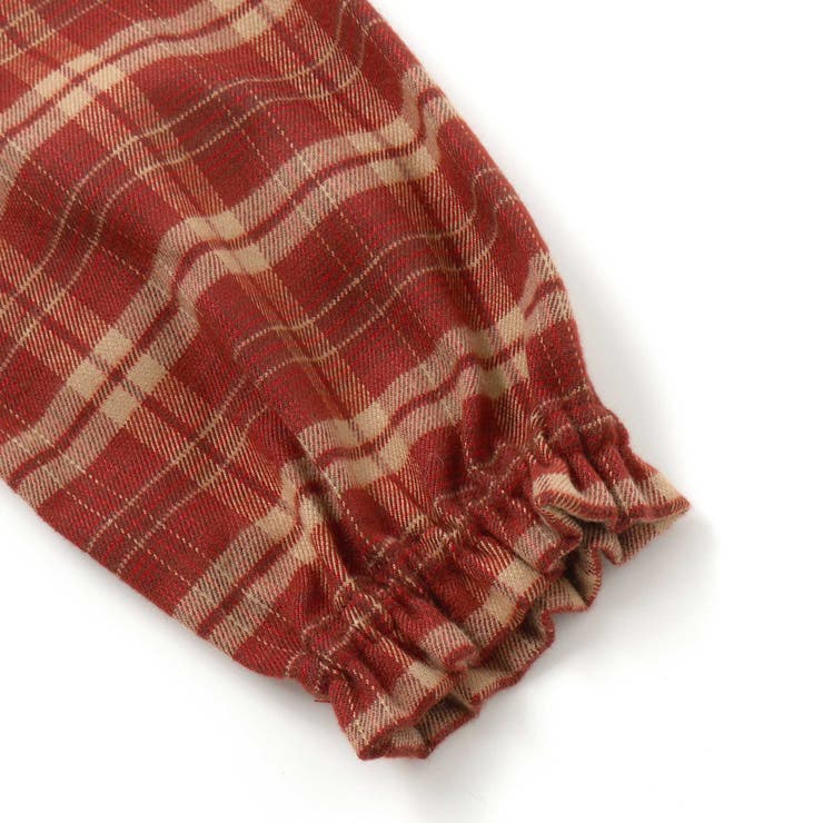 【お揃い】チェック柄セーラー襟ワンピース(80~130cm) | Noeil aime BeBe | 詳細画像11 