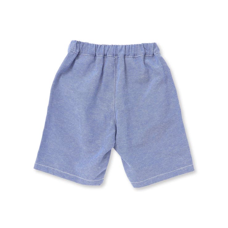 【お揃い】リップストップ ダンガリー半袖シャツ+パンツセットアップ(90~130… | Noeil aime BeBe | 詳細画像13 