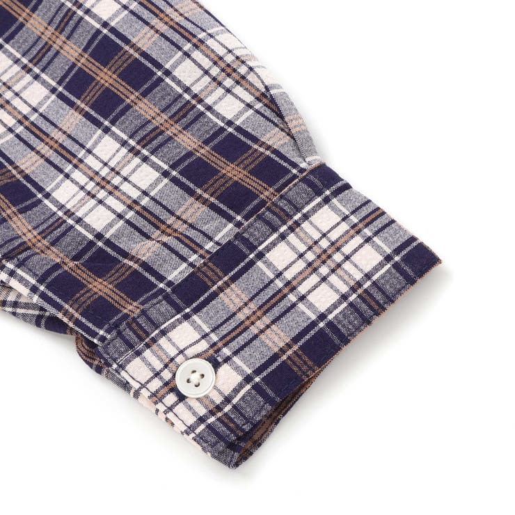 【お揃い】タータンチェックシャツ＋ケーブルジャガードベストセット(90~130c… | Noeil aime BeBe | 詳細画像16 