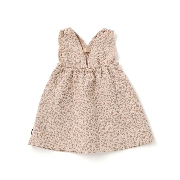 【お揃い】花柄ふくれJQジャンパースカート(90~130cm) | Noeil aime BeBe | 詳細画像6 