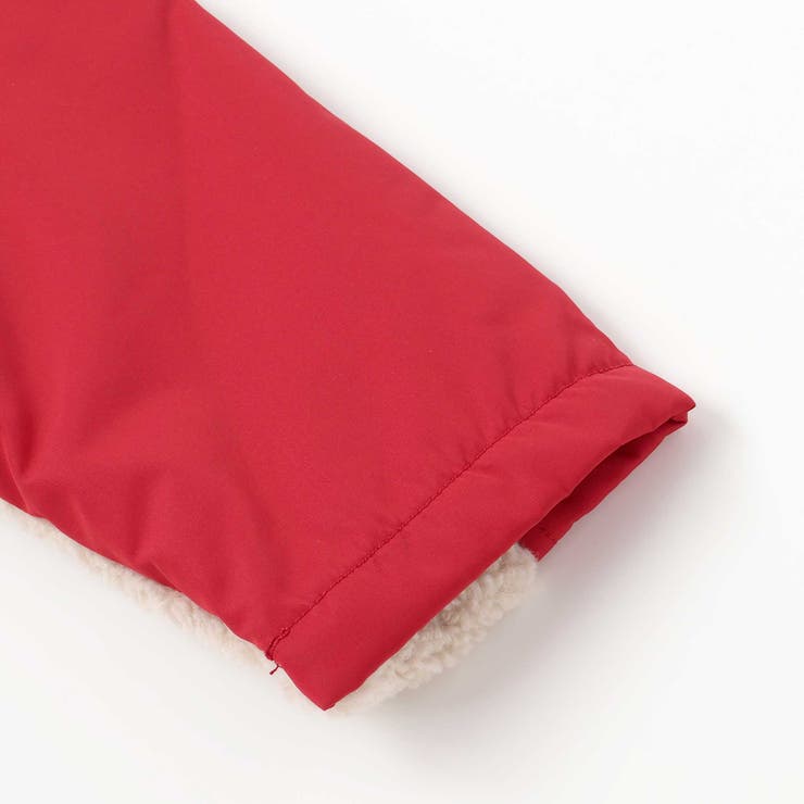 タフタｘボア異素材配色マウンテンパーカー(90~130cm) | Noeil aime BeBe | 詳細画像14 