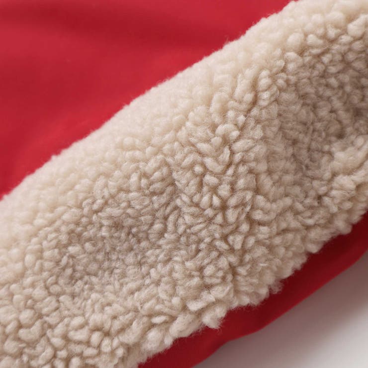 タフタｘボア異素材配色マウンテンパーカー(90~130cm) | Noeil aime BeBe | 詳細画像21 