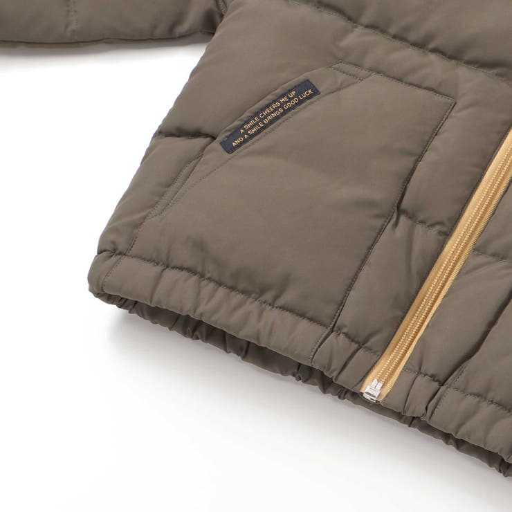 取り外せるフード付きタフタダウンジャケット(90~130cm) | Noeil aime BeBe | 詳細画像16 