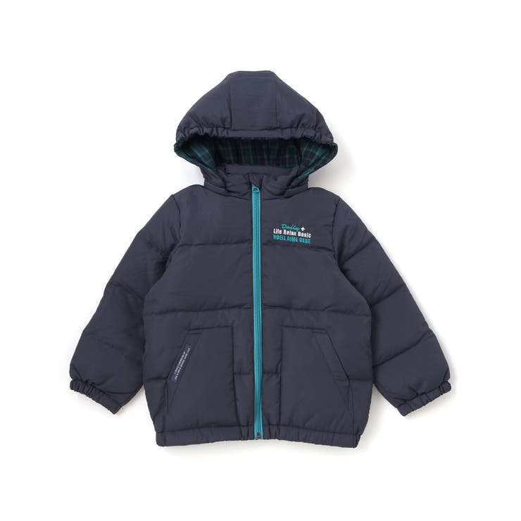 取り外せるフード付きタフタダウンジャケット(90~130cm) | Noeil aime BeBe | 詳細画像20 