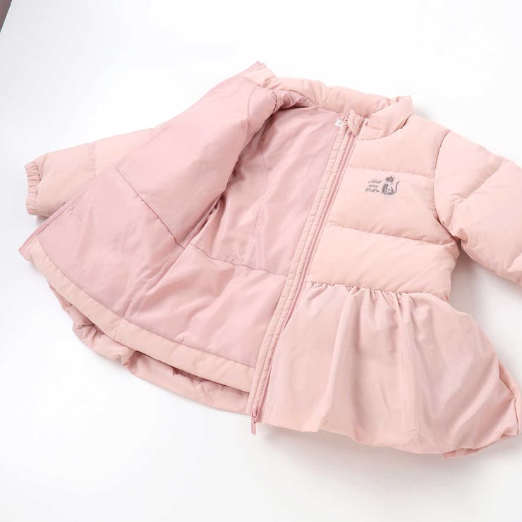 ペプラム付きタフタダウンコート(90~130cm) | Noeil aime BeBe | 詳細画像11 