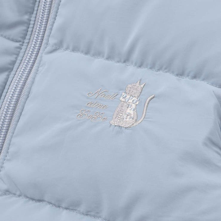 ペプラム付きタフタダウンコート(90~130cm) | Noeil aime BeBe | 詳細画像15 