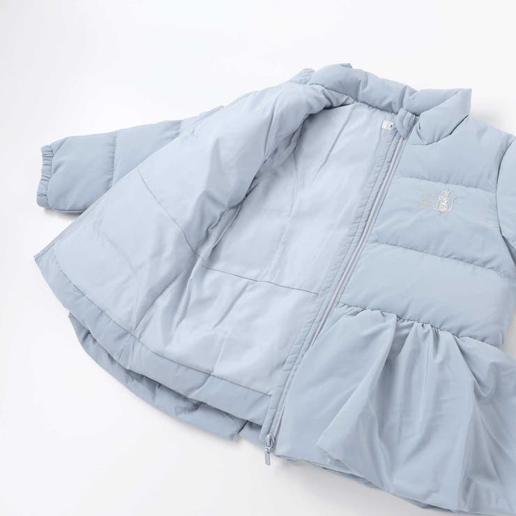 ペプラム付きタフタダウンコート(90~130cm) | Noeil aime BeBe | 詳細画像19 