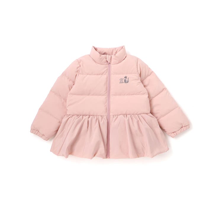 ペプラム付きタフタダウンコート(90~130cm) | Noeil aime BeBe | 詳細画像9 