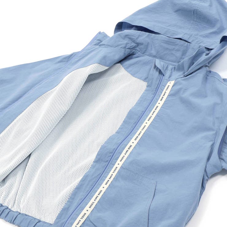 綿ワッシャー袖取り外し2WAYジャケット(90~130cm) | Noeil aime BeBe | 詳細画像15 