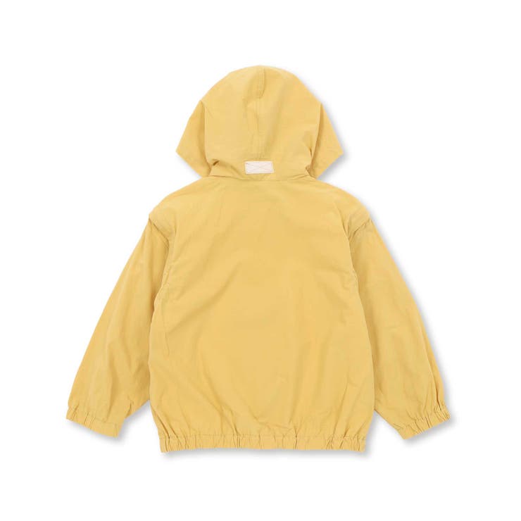 綿ワッシャー袖取り外し2WAYジャケット(90~130cm) | Noeil aime BeBe | 詳細画像17 