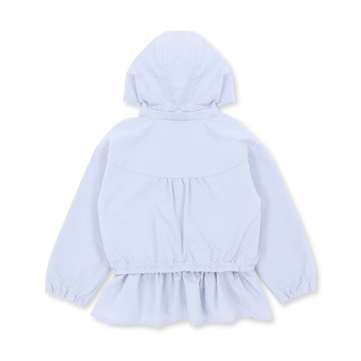 リップルストライプペプラム/フード取り外しジャケット(90~130cm) | Noeil aime BeBe | 詳細画像12 