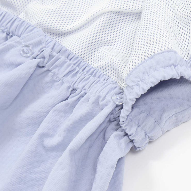 リップルストライプペプラム/フード取り外しジャケット(90~130cm) | Noeil aime BeBe | 詳細画像15 