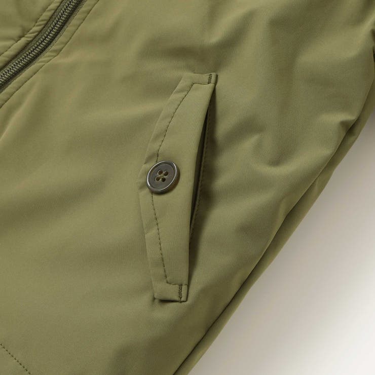 【撥水】【お揃い】タフタベストライナー付き3WAYジャケット(90~130cm) | Noeil aime BeBe | 詳細画像15 