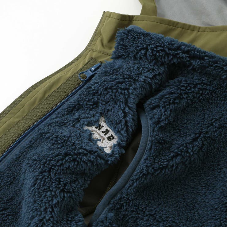 【撥水】【お揃い】タフタベストライナー付き3WAYジャケット(90~130cm) | Noeil aime BeBe | 詳細画像17 