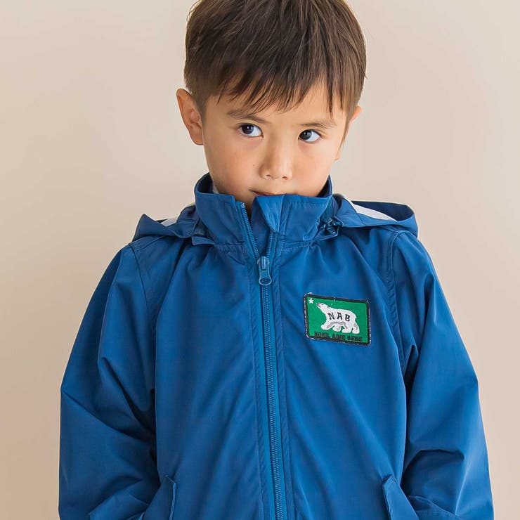 【撥水】【お揃い】タフタベストライナー付き3WAYジャケット(90~130cm) | Noeil aime BeBe | 詳細画像6 
