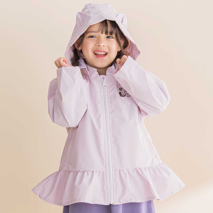 パープル | タフタベストライナー付き3WAYジャケット | Noeil aime BeBe