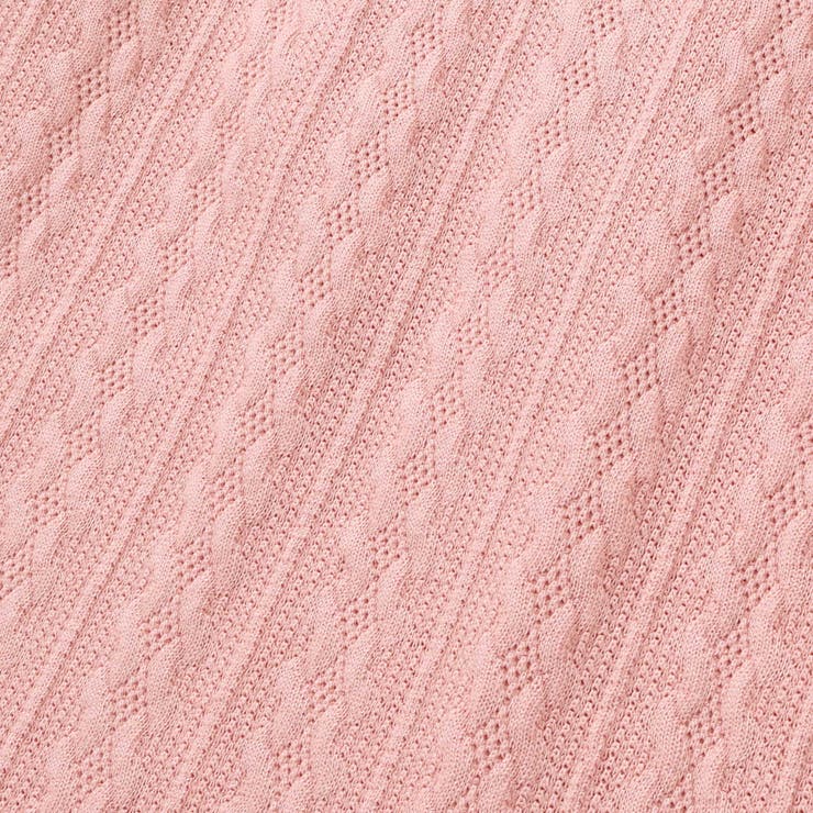 【お揃い】ケーブルJQ袖フリル付きトレーナー(80~130cm) | Noeil aime BeBe | 詳細画像16 