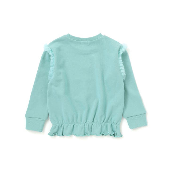 TC裏毛ネコ刺しゅうチュール付きトレーナー(80~130cm) | Noeil aime BeBe | 詳細画像13 