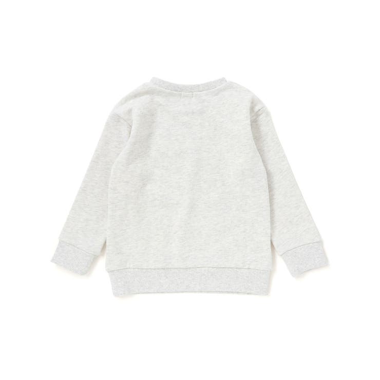 TC裏毛車パッチ刺しゅうトレーナー(80~130cm) | Noeil aime BeBe | 詳細画像15 