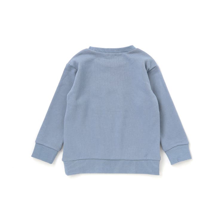 TC裏毛車パッチ刺しゅうトレーナー(80~130cm) | Noeil aime BeBe | 詳細画像7 