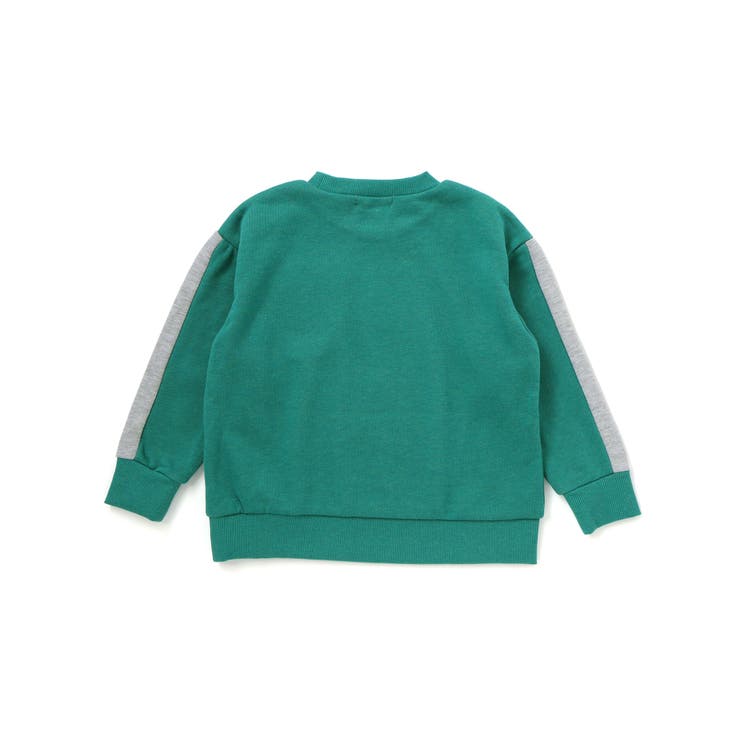 杢裏毛ロゴワッペン付きトレーナー(80~130cm) | Noeil aime BeBe | 詳細画像13 