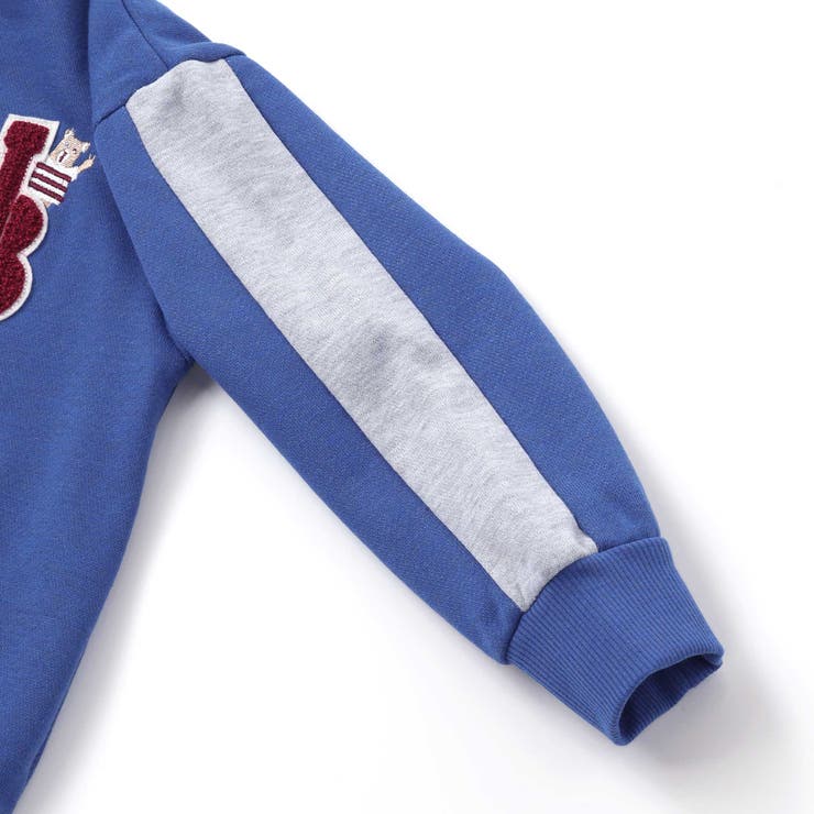 杢裏毛ロゴワッペン付きトレーナー(80~130cm) | Noeil aime BeBe | 詳細画像9 