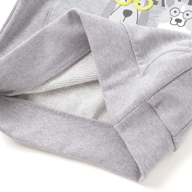 杢裏毛サガラ刺しゅうトレーナー(80~130cm) | Noeil aime BeBe | 詳細画像15 