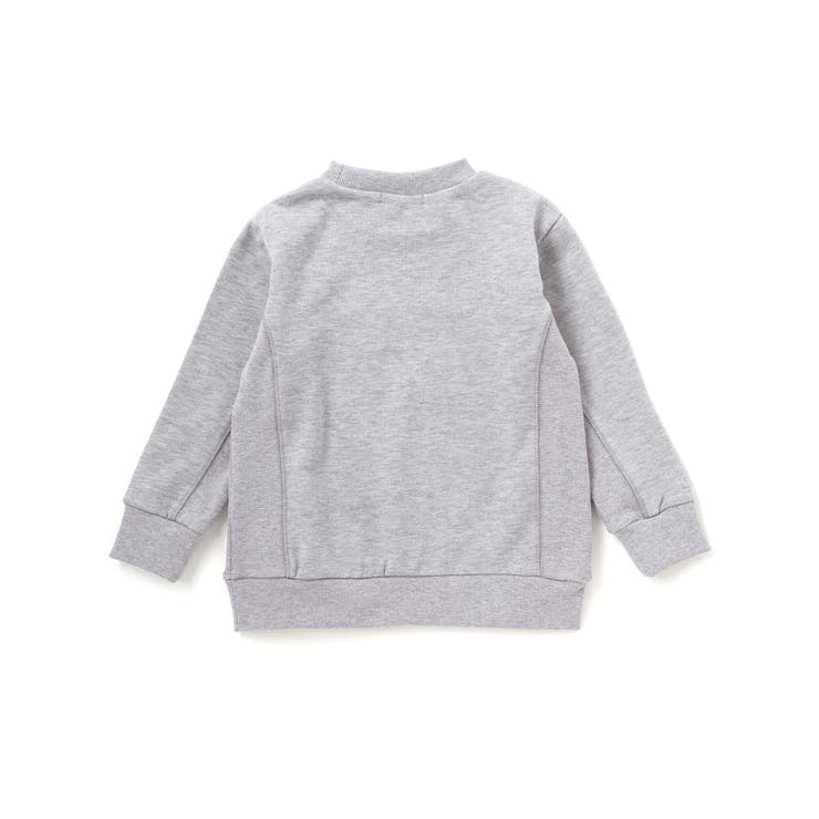 杢裏毛サガラ刺しゅうトレーナー(80~130cm) | Noeil aime BeBe | 詳細画像9 