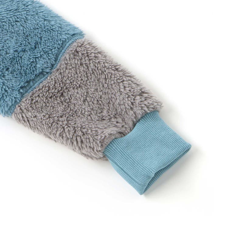 ボア配色切り替えタフタポケットトレーナー(90~130cm) | Noeil aime BeBe | 詳細画像9 