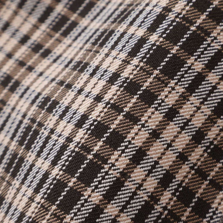 タータンチェックｘインレイ切り替えパンツ(80~130cm) | Noeil aime BeBe | 詳細画像16 