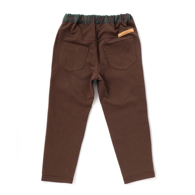 タータンチェックｘインレイ切り替えパンツ(80~130cm) | Noeil aime BeBe | 詳細画像19 