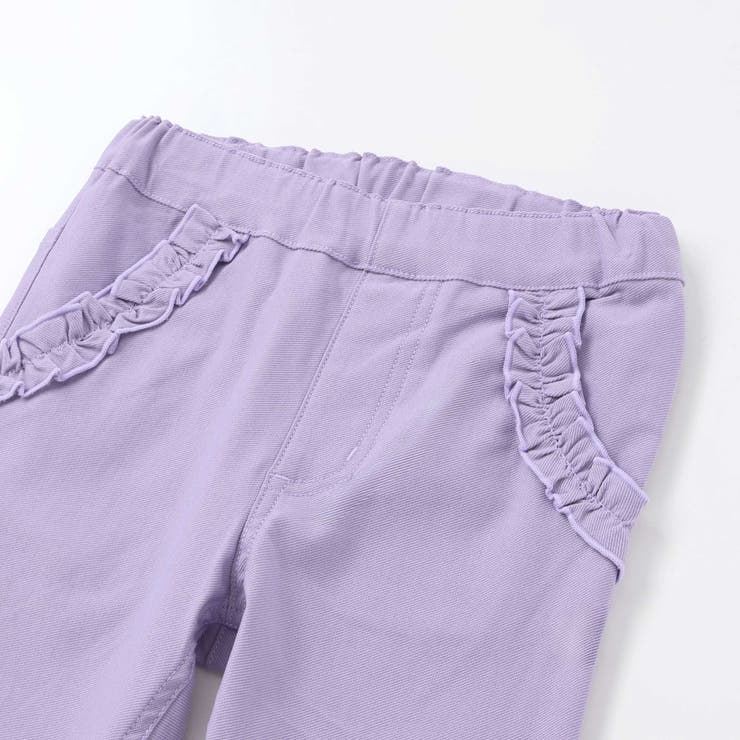 リボン付きストレッチツイルスリムパンツ(80~130cm) | Noeil aime BeBe | 詳細画像11 