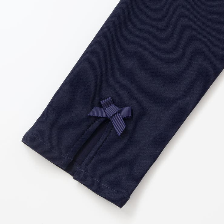 リボン付きストレッチツイルスリムパンツ(80~130cm) | Noeil aime BeBe | 詳細画像8 