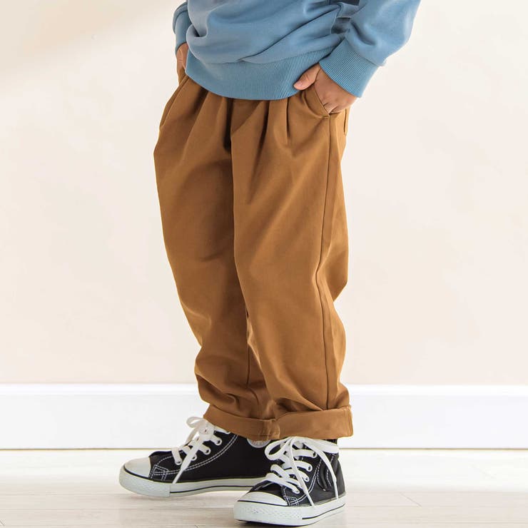 ストレッチ葛城ツータックパンツ(80~130cm) | Noeil aime BeBe | 詳細画像1 