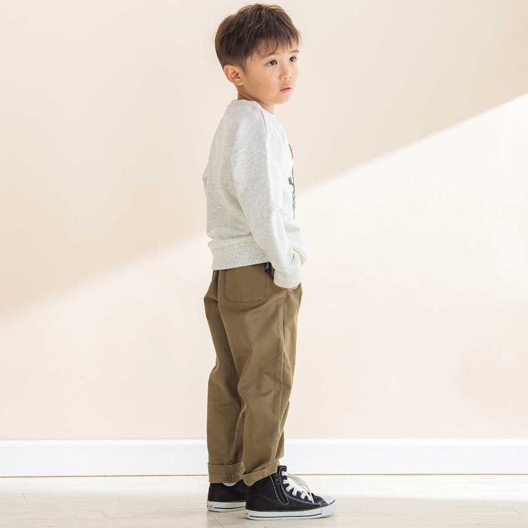 ストレッチ葛城ツータックパンツ(80~130cm) | Noeil aime BeBe | 詳細画像4 