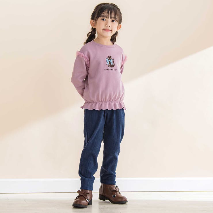 ニットコールロングパンツ(80~130cm) | Noeil aime BeBe | 詳細画像3 