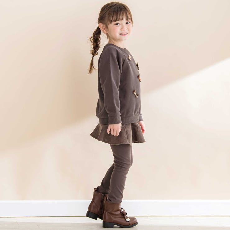 ニットコールスカート付きスパッツ(80~130cm) | Noeil aime BeBe | 詳細画像3 