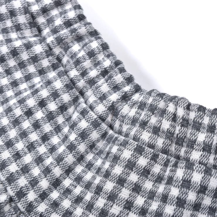 ギンガムチェック 柄 ニットジャガード ショートパンツ (80~130cm) | Noeil aime BeBe | 詳細画像18 