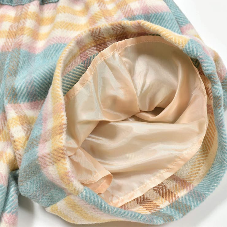 モッサチェックキュロットスカート(90~130cm) | Noeil aime BeBe | 詳細画像15 