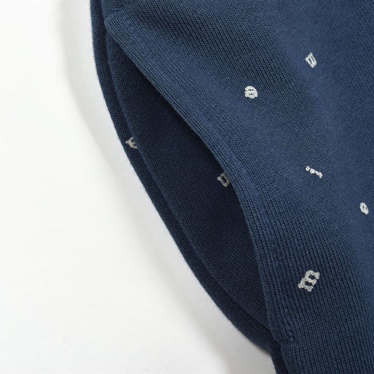 【お揃い】裏毛ロゴプリントキュロットパンツ(90~130cm) | Noeil aime BeBe | 詳細画像12 